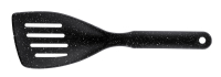 93-BK2C-11 Лопатка кулинарная рыбная 28*8 см Linea PUNTO NERO 