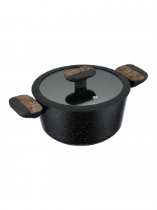 62-1422 Кастрюля 3,2л с крышкой 22см Linea ALBERO (индукция)